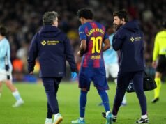 តារាឆ្នើមរបស់ក្លឹប Barcelona ចាប់ផ្តើមហ្វឹកហាត់នៅលើស្មៅជាមួយនឹងទស្សនីយភាពរបស់គាត់ក្នុងការប្រកួត FIFA World Cup
