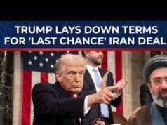លោក Trump ត្រូវបានគេរំពឹងថានឹងធ្វើការសម្រេចចិត្តចុងក្រោយលើកិច្ចព្រមព្រៀងអ៊ីរ៉ង់ និងរាយបញ្ជីលក្ខខណ្ឌចំនួនប្រាំ៖ ទីក្រុងតេអេរ៉ង់ “ត្រូវតែយល់ព្រម … ”