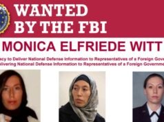 FBI កំពុងផ្តល់ប្រាក់ចំនួន 200,000 ដុល្លារសម្រាប់ព័ត៌មានស្តីពីអតីតភ្នាក់ងារដែលត្រូវបានចោទប្រកាន់ពីបទធ្វើចារកម្មសម្រាប់អ៊ីរ៉ង់