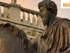 សម្រង់នៃថ្ងៃពី Marcus Aurelius អំពីមូលហេតុដែលវាជួយអ្នកឱ្យស្ងប់ស្ងាត់នៅពេលទំនាក់ទំនងជាមួយមនុស្សពិបាក: “ខ្ញុំនឹងជួបថ្ងៃនេះ … “
