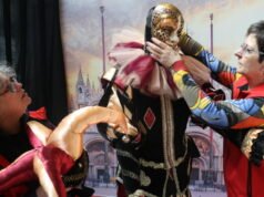 Venetian Carnival ធ្វើឡើងនៅ Parc Expo