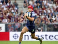 បាល់ឱប។ Bordeaux-Bègles កំពុងមានគោលដៅសម្រាប់ការប្រកួតទ្វេរដងនៅទ្វីបអឺរ៉ុបទល់នឹងអៀរឡង់ពី Leinster បន្ទាប់ពីការប្រកួតវគ្គផ្តាច់ព្រ័ត្រ Champions Cup