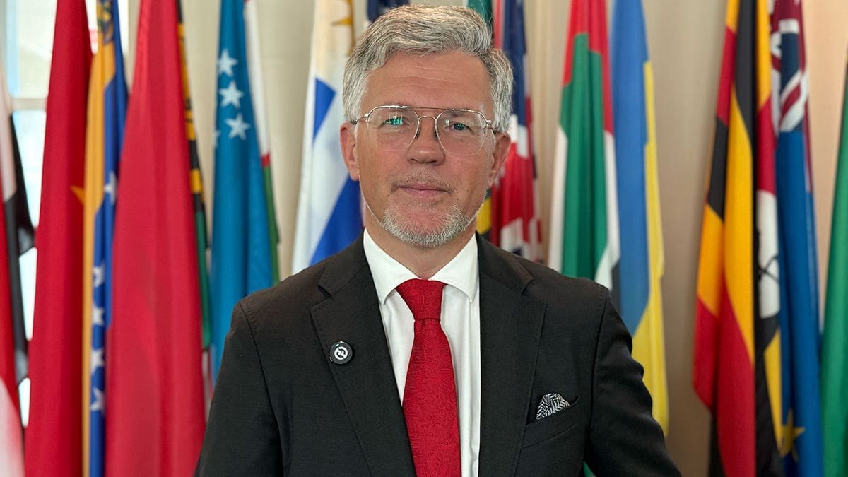 លោក Andriy Melnyk ឯកអគ្គរដ្ឋទូតអ៊ុយក្រែនប្រចាំអង្គការសហប្រជាជាតិ