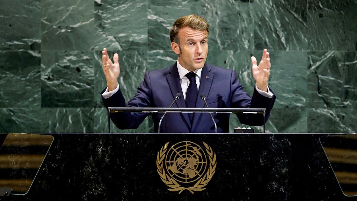 ប្រធានាធិបតីបារាំងលោក Emmanuel Macron ថ្លែងទៅកាន់មហាសន្និបាតអង្គការសហប្រជាជាតិនៅទីក្រុងញូវយ៉ក