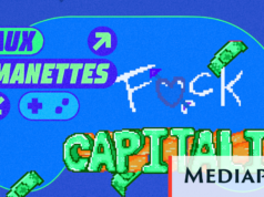 “Fuck Capitalism Jam” ដែលជាព្រឹត្តិការណ៍វីដេអូហ្គេមដែលបដិសេធមិនព្រមសម្អាតម៉ាស៊ីនបូមទឹករបស់ថៅកែ