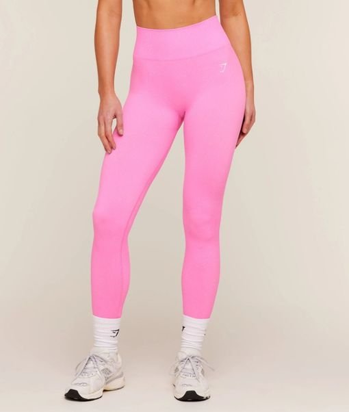 Gymshark Adapt Fleck x Whitney Leggings ពណ៌ផ្កាឈូក