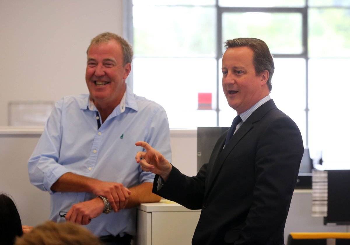 David Cameron ជួប Jeremy Clarkson 