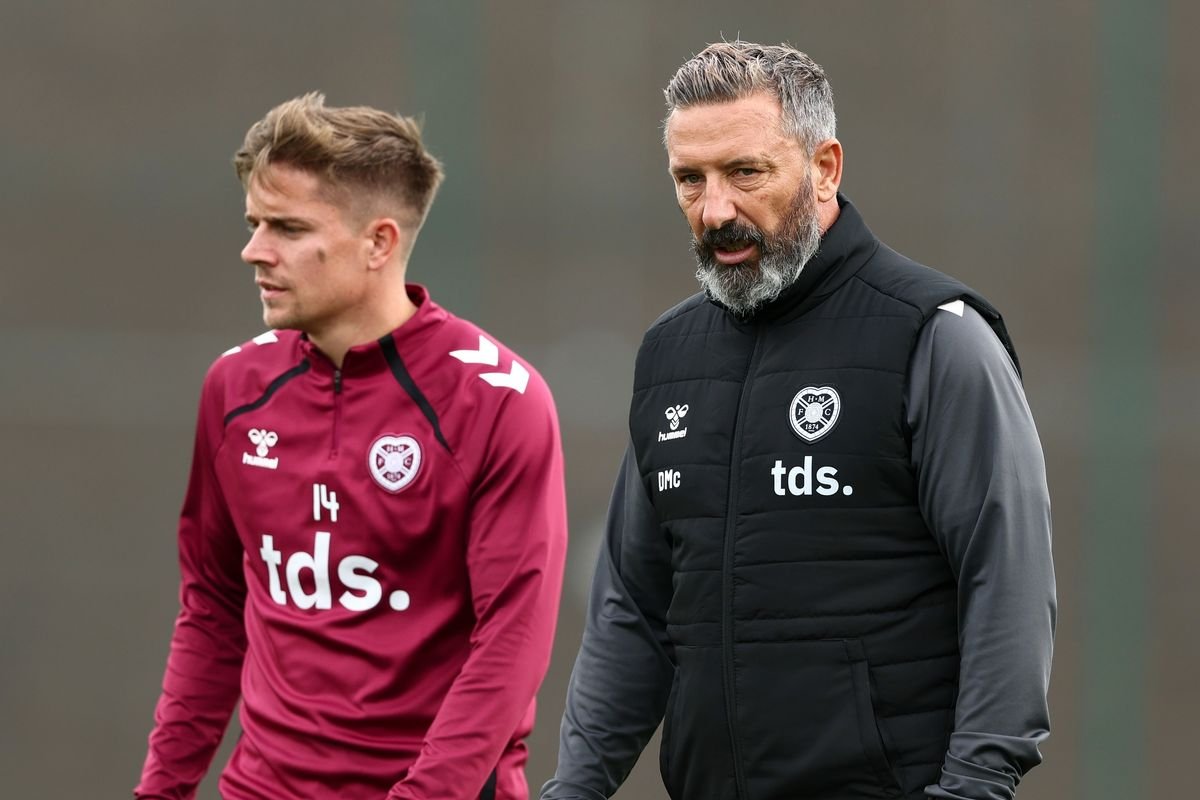 ថៅកែ Hearts Derek McInnes បាននិយាយអំពី Cammy Devlin