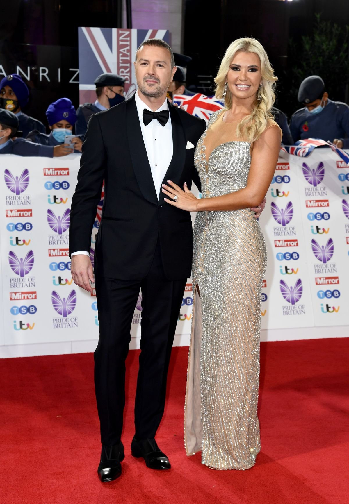 Paddy McGuinness និង Christine Martin ចូលរួមកម្មវិធី Pride Of Britain Awards 2021 នៅសណ្ឋាគារ Grosvenor House នៅថ្ងៃទី 30 ខែតុលា ឆ្នាំ 2021 នៅទីក្រុងឡុងដ៍ ប្រទេសអង់គ្លេស។