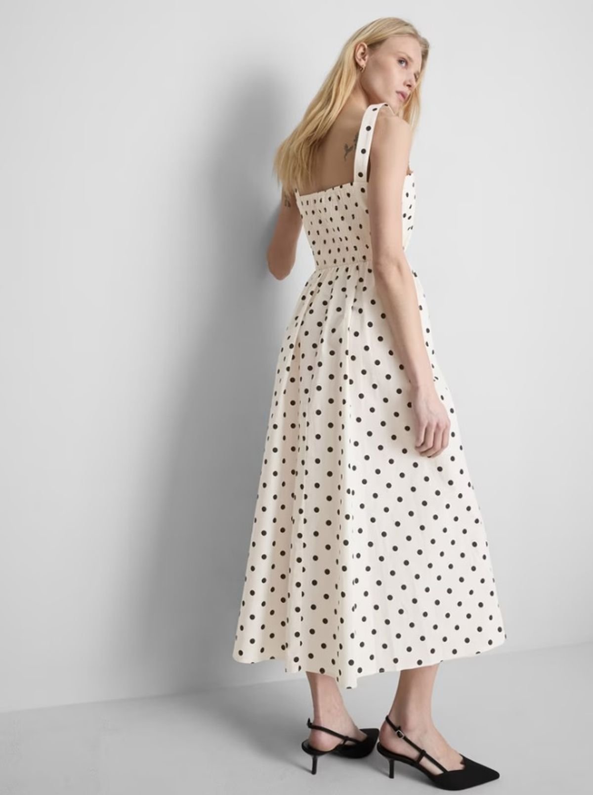 រ៉ូប Primark polka dot 