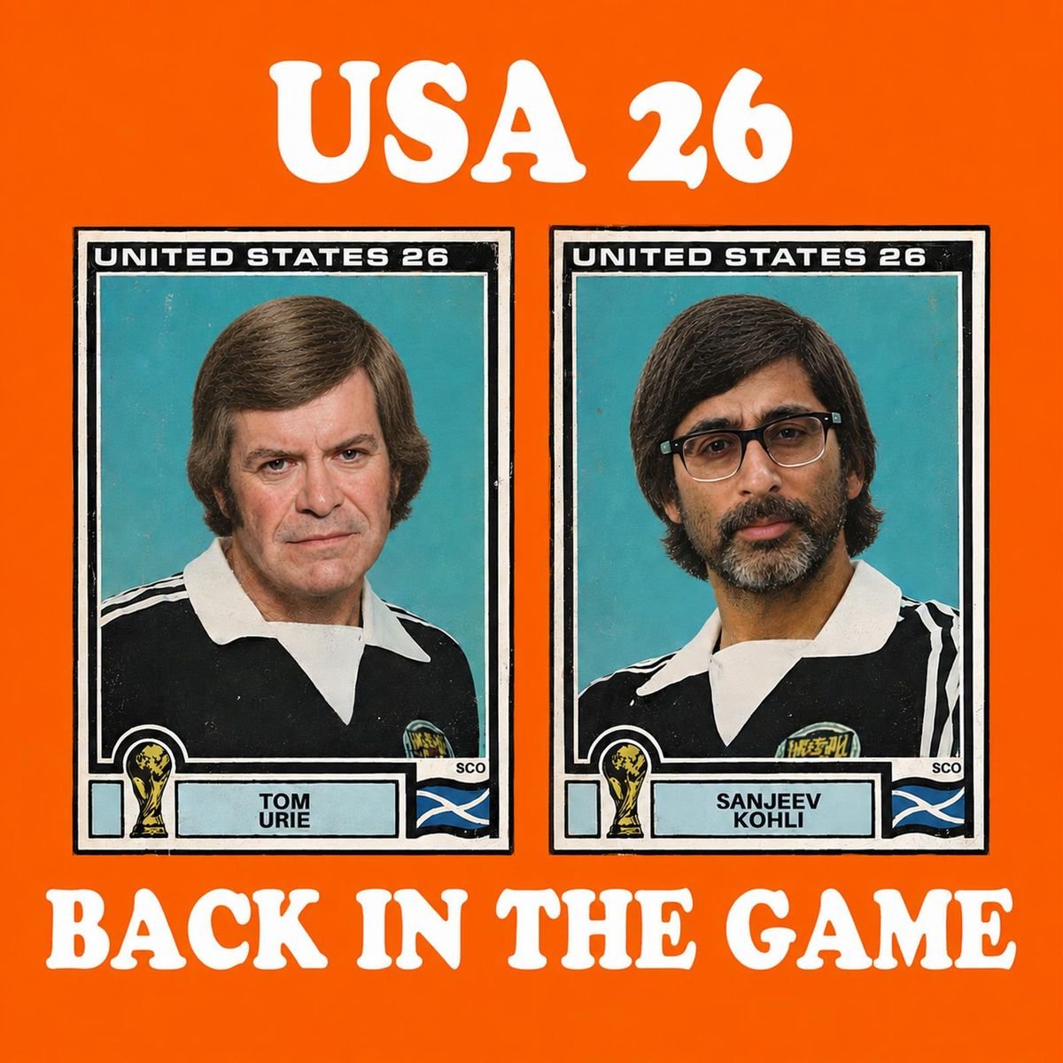 Tom Urie និង Sanjeev Kohli បានចេញបទចម្រៀង World Cup សម្រាប់ស្កុតឡែន