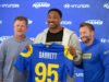 Sean McVay មិនច្រានចោលការរំពឹងទុកអំពី Aaron Donald ត្រលប់មក Rams ជាមួយ Myles Garrett ទេ