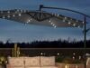 LED parasol 47% ថោកជាង: “ធ្វើឱ្យសួនច្បារមើលទៅស្រស់ស្អាតនៅពេលយប់”