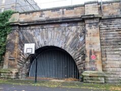 ផ្លូវរថភ្លើង Edinburgh ដែលគេបោះបង់ចោល ដែលគេបោះបង់ចោល ដែលគេប្រើជាជម្រកគ្រាប់បែក
