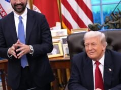 Zohran លើ Trump ក្លាយជាប្រធានាធិបតីអង្គុយដំបូងគេដែលលេងក្នុងការប្រកួតវគ្គផ្តាច់ព្រ័ត្រ NBA: “យើងទន្ទឹងរង់ចាំស្វាគមន៍នរណាម្នាក់ និងអ្នកដែលចាក់ឫសសម្រាប់ Knicks” ។