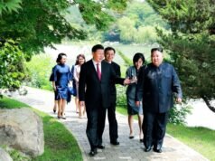លោក គីម ជុងអ៊ុន ស្វាគមន៍លោក Xi Jinping ក្នុងការស្វែងរកឥទ្ធិពល