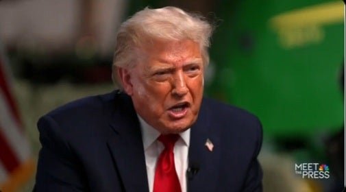 លោក Donald Trump បានការពារខ្លួនប្រឆាំងនឹងការរិះគន់នៃសង្គ្រាមរបស់គាត់ជាមួយអ៊ីរ៉ង់នៅក្នុងបទសម្ភាសន៍ NBC