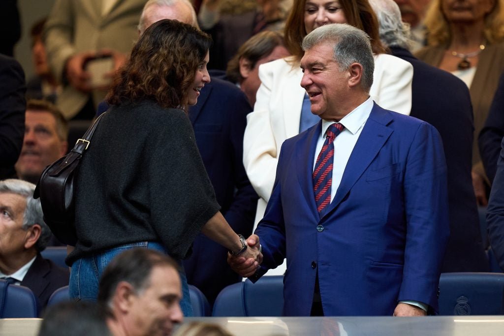លោក Joan Laporta ប្រធានក្លឹប FC Barcelona