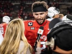 Oklahoma AG Gentner Drummond កំពុងអំពាវនាវឱ្យ Big 12 ដាក់ទណ្ឌកម្ម Texas Tech សម្រាប់រឿង Brendan Sorsby ។