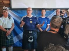 John Swinney សរសើរបរិយាកាស “អគ្គិសនី” នៅបូស្តុន មុនពេលការប្រកួតបាល់ទាត់ពិភពលោកចាប់ផ្តើម