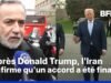 បន្ទាប់ពីលោក Donald Trump អ៊ីរ៉ង់ក៏បានបញ្ជាក់អំពីរឿងនេះដែរ។ "អត្ថបទនៃកិច្ចព្រមព្រៀងសន្តិភាពត្រូវបានបញ្ចប់"
