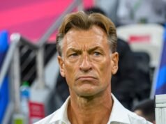 នៅពាក់កណ្តាលការប្រកួត World Cup គ្រូបង្វឹកទុយនីស៊ីលោក Sabri Lamouchi ត្រូវបានជំនួសដោយលោក Hervé Renard