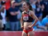 ម្ចាស់មេដាយអូឡាំពិក Jenny Simpson បានដួលសន្លប់បន្ទាប់ពីឧបទ្ទវហេតុវេជ្ជសាស្រ្ដខណៈពេលកំពុងរត់ក្នុងព្រឹត្តិការណ៍នេះ។