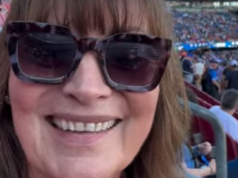 Lorraine Kelly មកដល់ការប្រកួត Scotland v Morocco ដោយសារតែសរសៃប្រសាទរបស់នាង “ខ្ទេចខ្ទាំ”។
