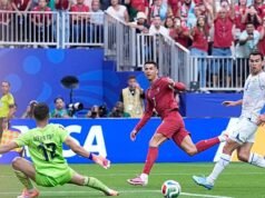 Cristiano Ronaldo ស៊ុតបញ្ចូលទីក្នុងការប្រកួត World Cup លើកទីប្រាំរបស់គាត់។
