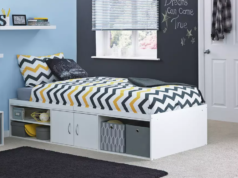 ‘អស្ចារ្យណាស់’ គ្រែ Argos ដែលមានកន្លែងផ្ទុកស្រាប់ ឥឡូវនេះក្រោម £100