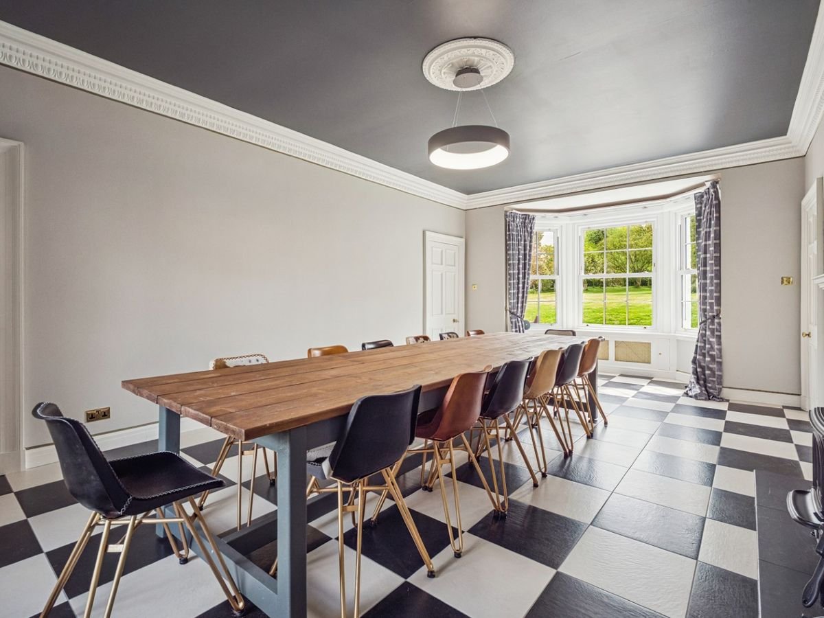 បន្ទប់បរិភោគអាហារនៅ Hartwood House