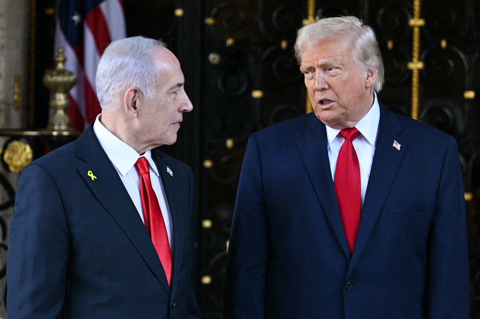 លោក Donald Trump ស្វាគមន៍នាយករដ្ឋមន្ត្រីអ៊ីស្រាអែល Benjamin Netanyahu