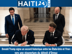 លោក Donald Trump ចុះហត្ថលេខាលើកិច្ចព្រមព្រៀងជាប្រវត្តិសាស្ត្ររវាងសហរដ្ឋអាមេរិក និងអ៊ីរ៉ង់៖ ឆ្ពោះទៅការបើកច្រកសមុទ្រ Hormuz ឡើងវិញ។ ព័ត៌មានចុងក្រោយពីប្រទេសហៃទី៖ នយោបាយ សន្តិសុខ សេដ្ឋកិច្ច វប្បធម៌។