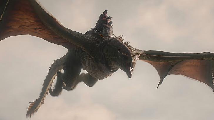 Jacaerys និង Vermax នៅក្នុង House of the Dragon រដូវកាលទី 3 វគ្គ 1 ។ 