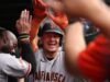 Matt Chapman របស់ Giants ចូលរួមក្នុងបញ្ជីឈ្មោះកីឡាបេស្បលរបស់ SF រួមទាំង Willie Mays ជាមួយនឹង 8 RBIs ក្នុងការឈ្នះ