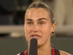 Aryna Sabalenka បាននៅនឹងកន្លែងភ្លាមបន្ទាប់ពីយកឈ្នះ Naomi Osaka ក្នុងវគ្គយប់ | កីឡាវាយកូនបាល់ | កីឡា