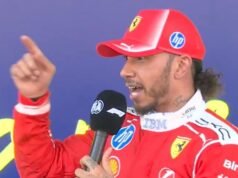Lewis Hamilton ប្រឆាំងនឹងអារម្មណ៍របស់គាត់ជាពាក្យដំបូងបន្ទាប់ពីជ័យជម្នះលើកដំបូងរបស់ Ferrari | F1 | កីឡា
