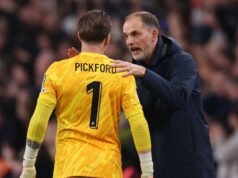 Thomas Tuchel នៅក្នុងការឈ្លោះប្រកែកគ្នាយ៉ាងក្តៅគគុកជាមួយ Jordan Pickford អំឡុងពេលប្រកួតនៅអង់គ្លេស | បាល់ទាត់ | កីឡា
