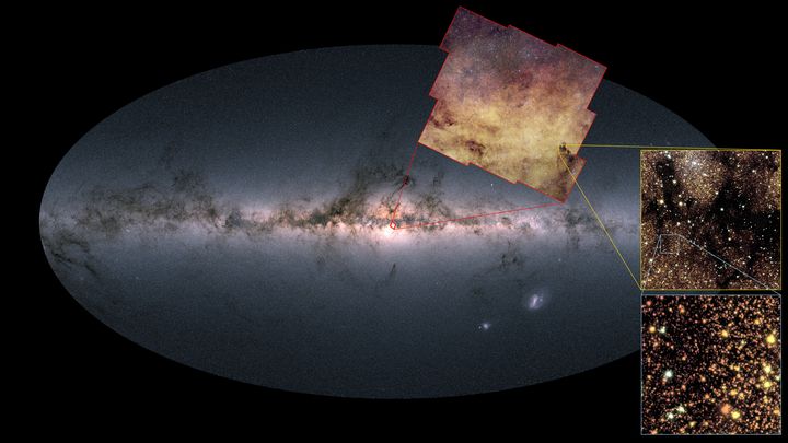 រូបភាពនៃ Milky Way ថតដោយ Euclid Telescope និងចេញផ្សាយនៅថ្ងៃទី 24 ខែមិថុនា ឆ្នាំ 2026។ (ESA / EUCLID / EUCLID CONSORTIUM/NASA, CFHT, រូបភាពដំណើរការដោយ J.-C. CUILLANDRE និង E. BERTIN (CEA PARIS-SACLAY))