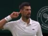 Novak Djokovic ប៉ះទង្គិចជាមួយហ្វូងមនុស្ស Wimbledon ខណៈដែលភាពតានតឹងកើនឡើងខ្ពស់ | កីឡាវាយកូនបាល់ | កីឡា