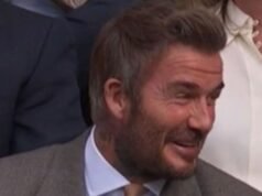David Beckham ស្ថិតក្នុងភាពច្របូកច្របល់នៅ Wimbledon ខណៈដែល BBC បង្ហាញថាពួកគេខុសអំពីនិន្នាការ | កីឡាវាយកូនបាល់ | កីឡា