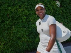 នៅអាយុ 44 ឆ្នាំ Serena Williams បានជួបគូប្រកួតក្នុងជុំទី 1 អំឡុងពេលវិលត្រលប់មកវិញ