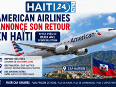 ក្រុមហ៊ុនអាកាសចរណ៍ American Airlines ប្រកាសវិលត្រឡប់ទៅប្រទេសហៃទីវិញបន្ទាប់ពីបាត់ខ្លួនអស់រយៈពេលជិតពីរឆ្នាំ។ ព័ត៌មានចុងក្រោយពីប្រទេសហៃទី៖ នយោបាយ សន្តិសុខ សេដ្ឋកិច្ច វប្បធម៌។
