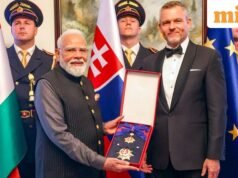 នាយករដ្ឋមន្ត្រី Modi បានផ្តល់ពានរង្វាន់ខ្ពស់បំផុតដល់ប្រទេសស្លូវ៉ាគី ដែលនាំឱ្យចំនួនសរុបនៃពានរង្វាន់អន្តរជាតិដល់ទៅ 33