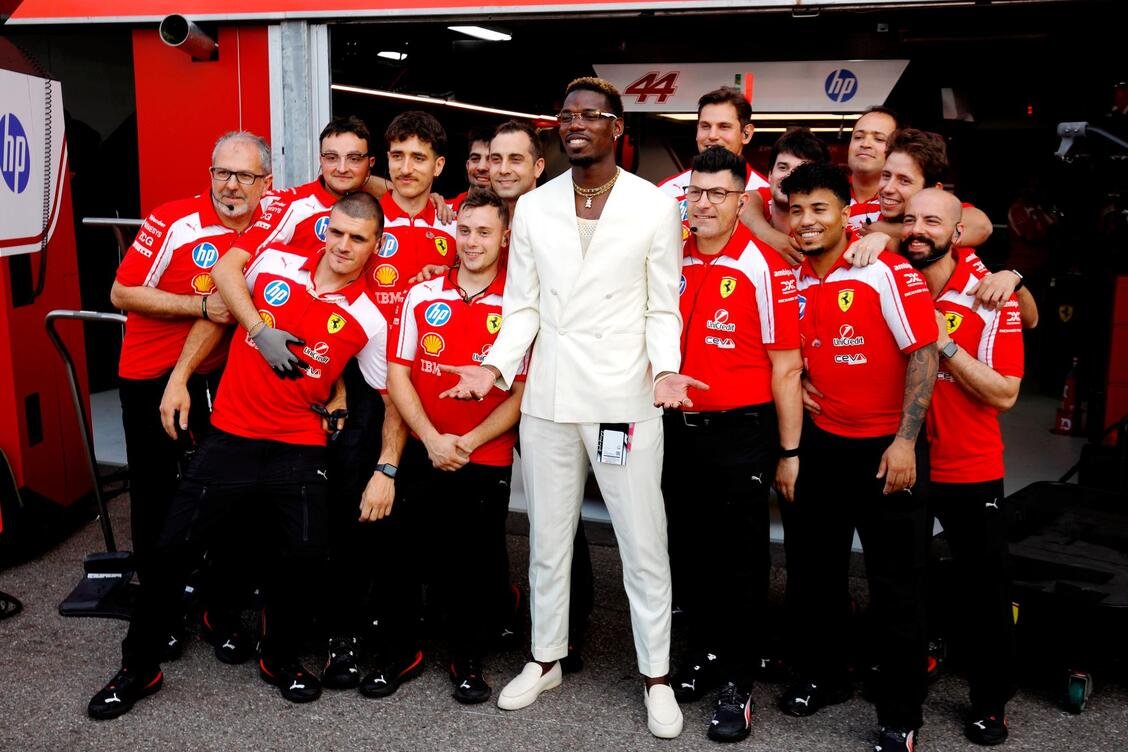 Paul Pogba នៅ Ferrari