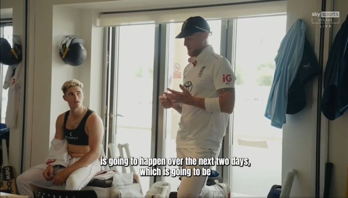 Ben Stokes និយាយទៅកាន់កីឡាករអង់គ្លេសរបស់គាត់។