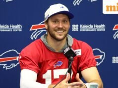 សម្រង់នៃថ្ងៃពី Josh Allen: “មានពេលខ្លះនៅក្នុងអាជីពរបស់ខ្ញុំនៅពេលដែលខ្ញុំអាចបញ្ចប់វា” ។