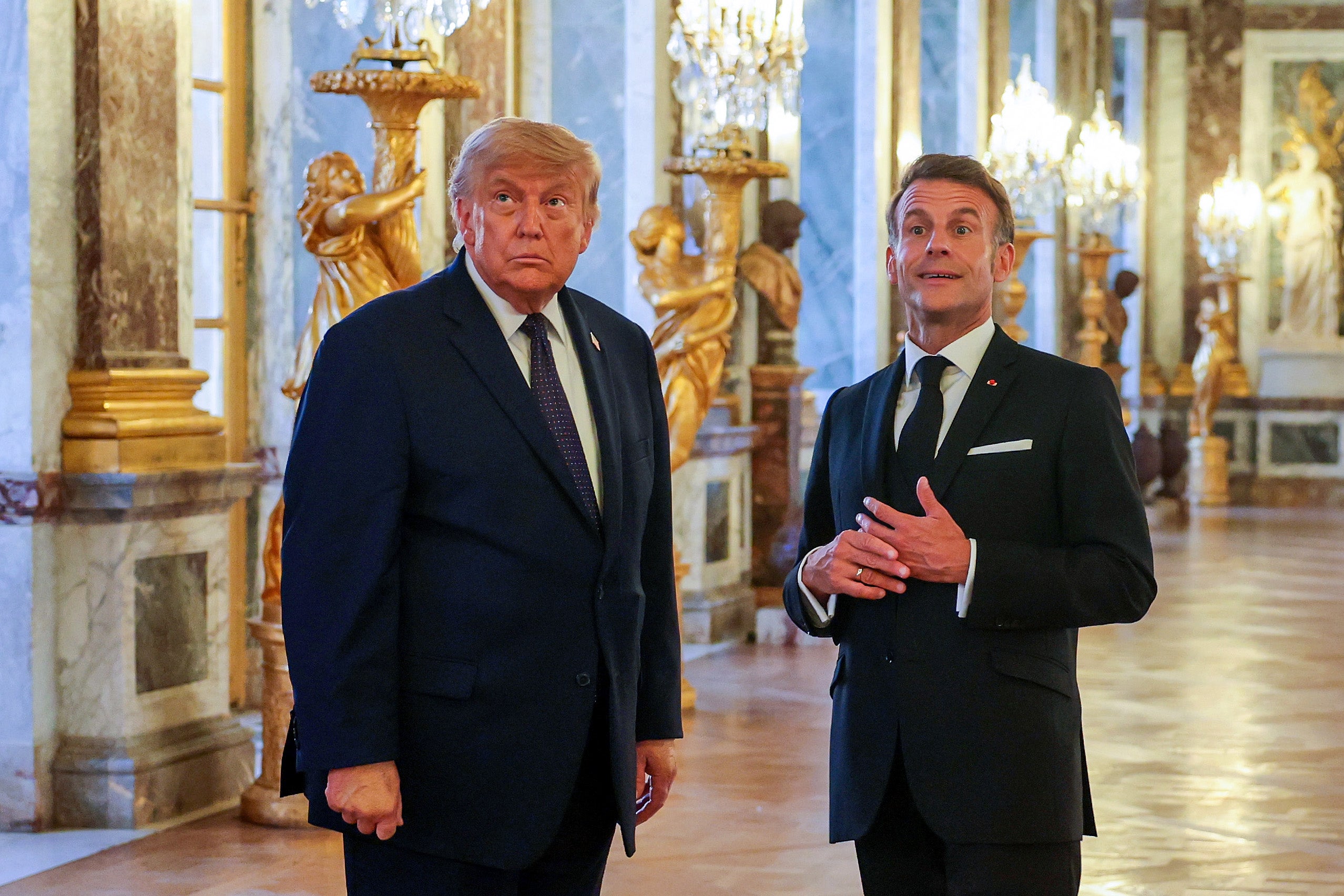 លោកប្រធានាធិបតី Donald Trump បានទទួលស្គាល់ថា ប្រធានាធិបតីបារាំង Emmanuel Macron បានទទួលស្គាល់