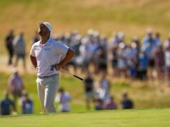 Wyndham Clark ធ្វើឱ្យអ្នកគាំទ្រ US Open ស្ងប់ស្ងាត់ដែលទន្ទឹងរង់ចាំការបរាជ័យរបស់គាត់។