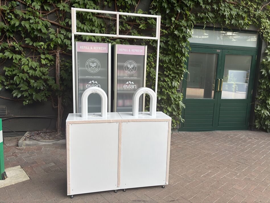 ស្ថានីយ៍ចាក់ទឹកនៅ Wimbledon